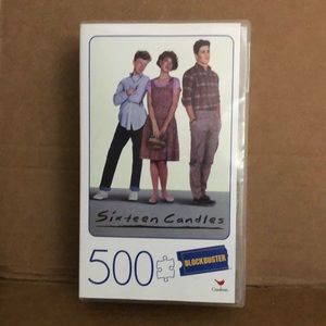 16 Candles Vintage Blockbuster Video Case Unopened Puzzle 500 Pieces